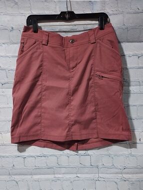 Duluth Dry On The Fly Skort Size 10 Lined Skirt Skort Stretch Hiking Fishing